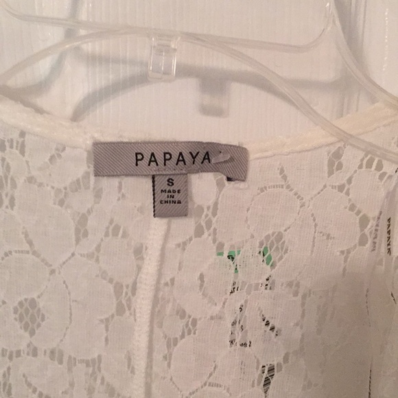 Lace Appliqué Tassels Kimono Coverup - Picture 3 of 8